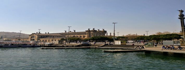 Ferry Overtocht Naar Barcelona Spanje