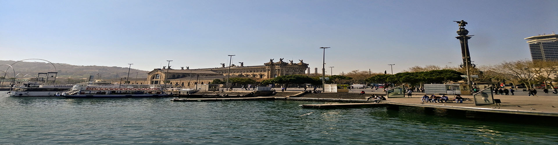 Ferry Overtocht Naar Barcelona Spanje